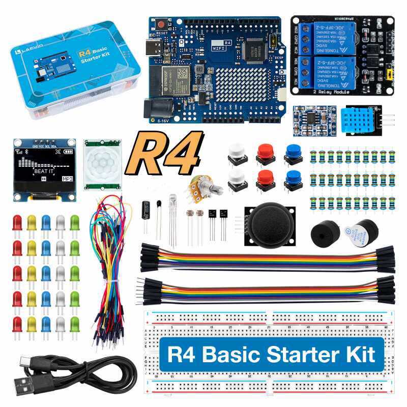 Science Project Kit - Набор для начинающих разработчиков UNO R4