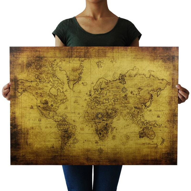 Большая винтажная карта мира x – обзор и цена Star Map Poster